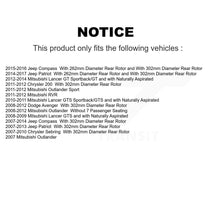 Charger l'image dans la galerie, Front Rear Ceramic Brake Pads Parking Shoe Kit For Jeep Compass Patriot Chrysler