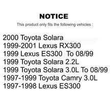 Load image into Gallery viewer, Front Rear Ceramic Brake Pads And Parking Shoes Kit For Toyota Camry Lexus RX300
