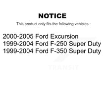 Load image into Gallery viewer, Front Rear Ceramic Brake Pads &amp; Parking Shoe Kit For Ford F-250 Super Duty F-350