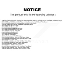 Load image into Gallery viewer, Front Rear Ceramic Brake Pads Parking Shoes Kit For Chevrolet Silverado 1500 GMC