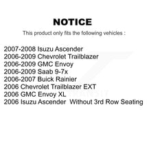 Load image into Gallery viewer, Front Rear Ceramic Brake Pads Parking Shoe Kit For Chevrolet Trailblazer GMC EXT