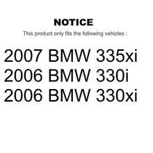 Charger l'image dans la galerie, Front Rear Ceramic Brake Pads And Parking Shoes Kit For BMW 330i 330xi 335xi