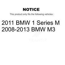 Charger l'image dans la galerie, Front Rear Ceramic Brake Pads And Parking Shoes Kit For BMW M3 1 Series M