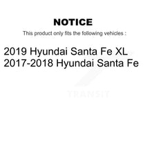 Charger l'image dans la galerie, Front Rear Ceramic Brake Pads And Parking Shoes Kit For Hyundai Santa Fe XL