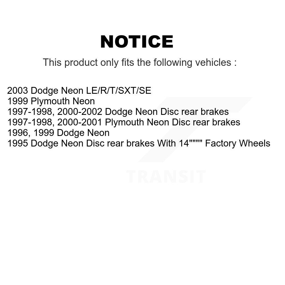 Front Rear Ceramic Brake Pads Parking Shoes Kit For Chrysler Dodge Intrepid 300M