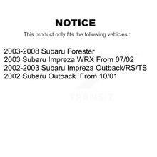 Load image into Gallery viewer, Front Rear Ceramic Brake Pads Drum Shoes Kit For Subaru Forester Impreza Outback