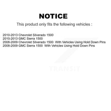 Charger l'image dans la galerie, Front Rear Ceramic Brake Pads And Drum Shoe Kit For Chevrolet Silverado 1500 GMC