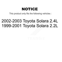 Charger l'image dans la galerie, Front Rear Ceramic Brake Pads And Drum Shoes Kit For Toyota Solara