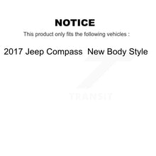 Load image into Gallery viewer, Front Rear Ceramic Brake Pads Drum Shoe Kit For 2017 Jeep Compass New Body Style