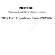 Load image into Gallery viewer, Front Rear Ceramic Brake Pads Parking Shoe Kit For Ford Expedition From 03 19 02