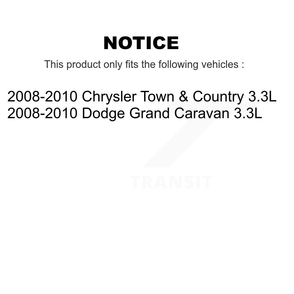 Front CV Axle Shaft Kit For Dodge Grand Caravan Chrysler Town & Country 3.3L