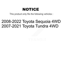 Charger l'image dans la galerie, Front CV Axle Drive Shaft Complete Assembly Kit For Toyota Tundra Sequoia 4WD