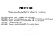 Charger l'image dans la galerie, Front CV Axle Drive Shaft Complete Assembly Kit For Toyota Prius V Lexus CT200h Plug-In KCV-100219