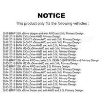 Charger l'image dans la galerie, Front CV Axle Shaft Kit For BMW 328i xDrive 330i 320i 335i 428i 340i 435i 430i 230i 228i KCV-100290