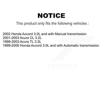 Charger l'image dans la galerie, Front CV Axle Drive Shaft Complete Assembly Kit For Honda Accord Acura TL CL KCV-100327