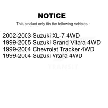 Charger l'image dans la galerie, Front CV Axle Drive Shaft Assembly Kit For Chevrolet Tracker Suzuki Grand Vitara XL-7 4WD KCV-100328