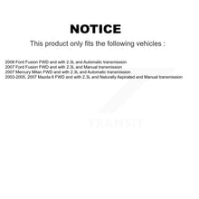 Charger l'image dans la galerie, Front CV Axle Drive Shaft Complete Assembly Kit For Ford Fusion Mazda 6 Mercury Milan KCV-100331