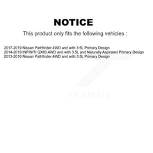 Charger l'image dans la galerie, Front Rear CV Axle Drive Shaft Kit For Nissan Pathfinder INFINITI QX60 Primary Design KCV-100412