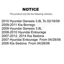 Charger l'image dans la galerie, Front Rear Ceramic Brake Pads Kit For Kia Sedona Hyundai Santa Fe Entourage XL