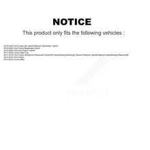 Charger l'image dans la galerie, Front Rear Ceramic Brake Pads Kit For Ford Fusion Lincoln MKZ Police Responder