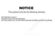Charger l'image dans la galerie, Front Rear Ceramic Brake Pads Kit For Mini Cooper
