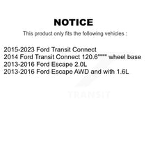 Charger l'image dans la galerie, Front Rear Ceramic Brake Pads Kit For Ford Escape Transit Connect