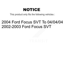 Charger l'image dans la galerie, Front Rear Ceramic Brake Pads Kit For Ford Focus SVT