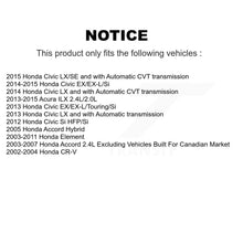 Charger l'image dans la galerie, Front Rear Ceramic Brake Pads Kit For Honda Accord Civic CR-V Element Acura ILX