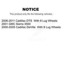 Charger l'image dans la galerie, Front Rear Ceramic Brake Pads Kit For Cadillac DeVille DTS Chevrolet Silverado
