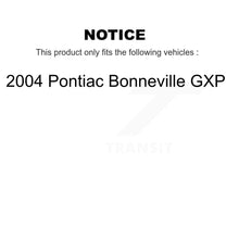 Load image into Gallery viewer, Front Rear Ceramic Brake Pads Kit For 2004 Pontiac Bonneville GXP