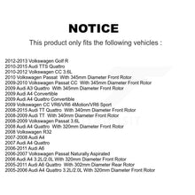 Charger l'image dans la galerie, Front Rear Ceramic Brake Pads Kit For Volkswagen Audi Passat CC A4 Quattro A6 TT