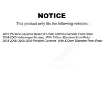 Charger l'image dans la galerie, Front Rear Ceramic Brake Pads Kit For Porsche Cayenne Volkswagen Touareg