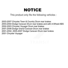 Charger l'image dans la galerie, Front Rear Ceramic Brake Pad Kit For Dodge Grand Caravan Chrysler Town &amp; Country