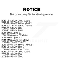 Charger l'image dans la galerie, Front Rear Ceramic Brake Pad Kit For BMW 750Li xDrive 750i 740Li 740i 535i GT B7