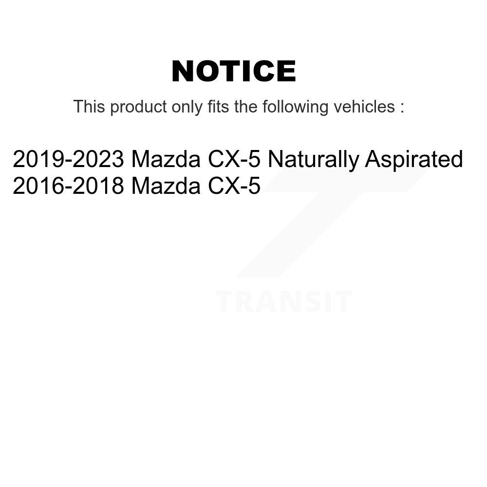 Front Rear Ceramic Brake Pads Kit For Mazda CX-5