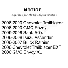 Charger l'image dans la galerie, Front Rear Ceramic Brake Pad Kit For Chevrolet Trailblazer GMC Envoy EXT XL Saab