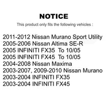 Load image into Gallery viewer, Front Rear Ceramic Brake Pads Kit For Nissan Murano Altima Maxima INFINITI FX35