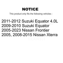 Load image into Gallery viewer, Front Rear Ceramic Brake Pads Kit For Nissan Frontier Xterra Suzuki Equator