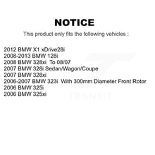Charger l'image dans la galerie, Front Rear Ceramic Brake Pad Kit For BMW 328i 325i 328xi 128i 325xi X1 120i 323i