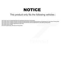Charger l'image dans la galerie, Kit de plaquettes de frein en céramique avant et arrière, pour Toyota Camry 