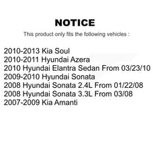 Charger l'image dans la galerie, Front Rear Ceramic Brake Pads Kit For Kia Hyundai Soul Sonata Elantra Amanti