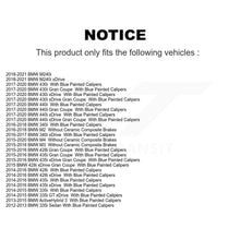 Charger l'image dans la galerie, Front Rear Ceramic Brake Pad Kit For BMW 328i 428i 330i xDrive 335i M4 430i Gran
