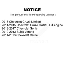 Load image into Gallery viewer, Front Rear Ceramic Brake Pads Kit For Chevrolet Cruze Buick Sonic Encore Trax
