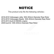 Charger l'image dans la galerie, Front Rear Ceramic Brake Pads Kit For Volkswagen Jetta Beetle Golf