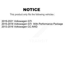 Charger l'image dans la galerie, Front Rear Ceramic Brake Pads Kit For Volkswagen GTI CC