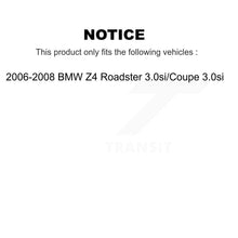 Charger l'image dans la galerie, Front Rear Ceramic Brake Pad Kit For 2006-2008 BMW Z4 Roadster 3.0si Coupe