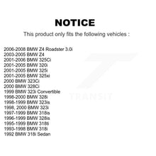 Charger l'image dans la galerie, Front Rear Ceramic Brake Pads Kit For BMW 325i 325Ci Z4 323i 325xi 328i 323Ci