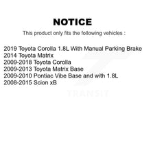 Charger l'image dans la galerie, Front Rear Ceramic Brake Pad Kit For Toyota Corolla Scion xB Matrix Pontiac Vibe