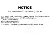 Load image into Gallery viewer, Front Rear Ceramic Brake Pads Kit For Subaru Forester Crosstrek Outback Legacy