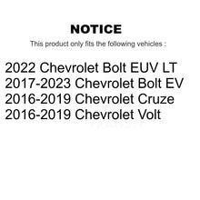 Charger l'image dans la galerie, Front Rear Ceramic Brake Pads Kit For Chevrolet Cruze Volt Bolt EV EUV
